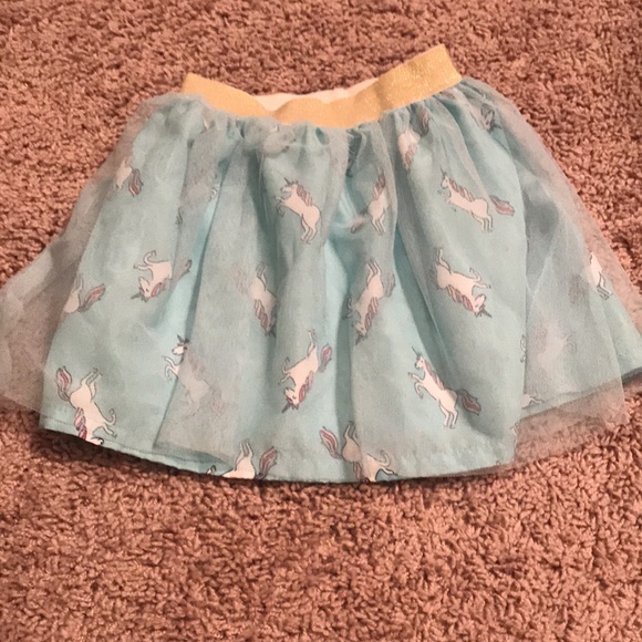 Carter’s 2T Unicorn Outfit Skirt & Top Shirt - Picture 8 of 10